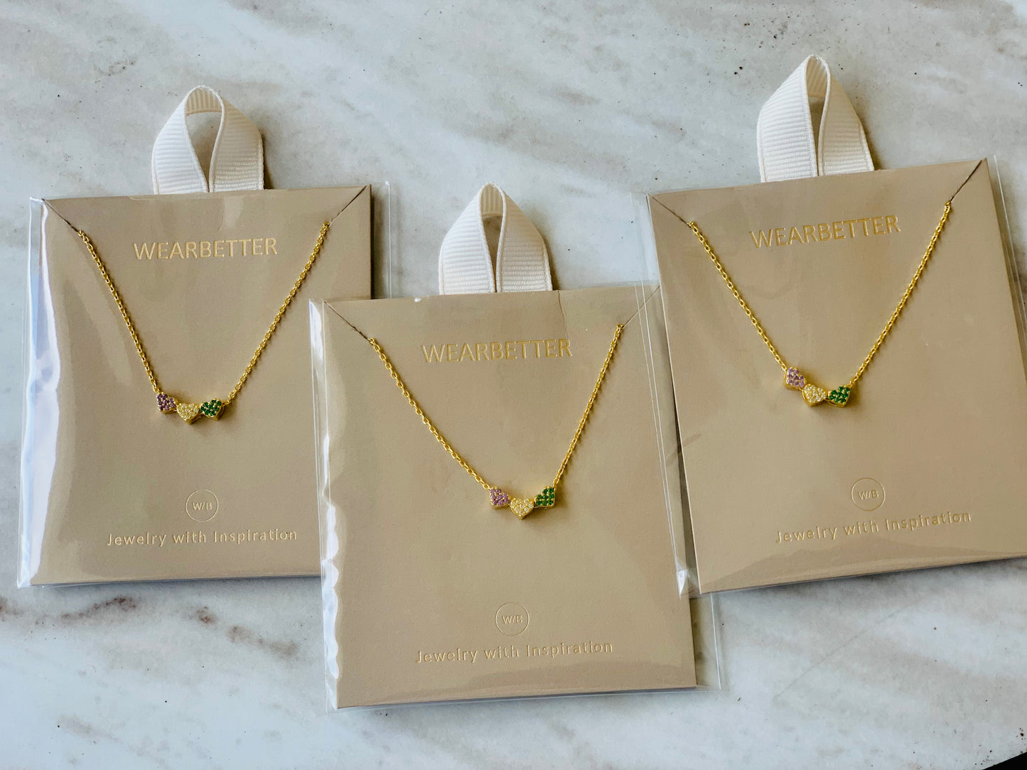 Mardi Gras Love Necklace