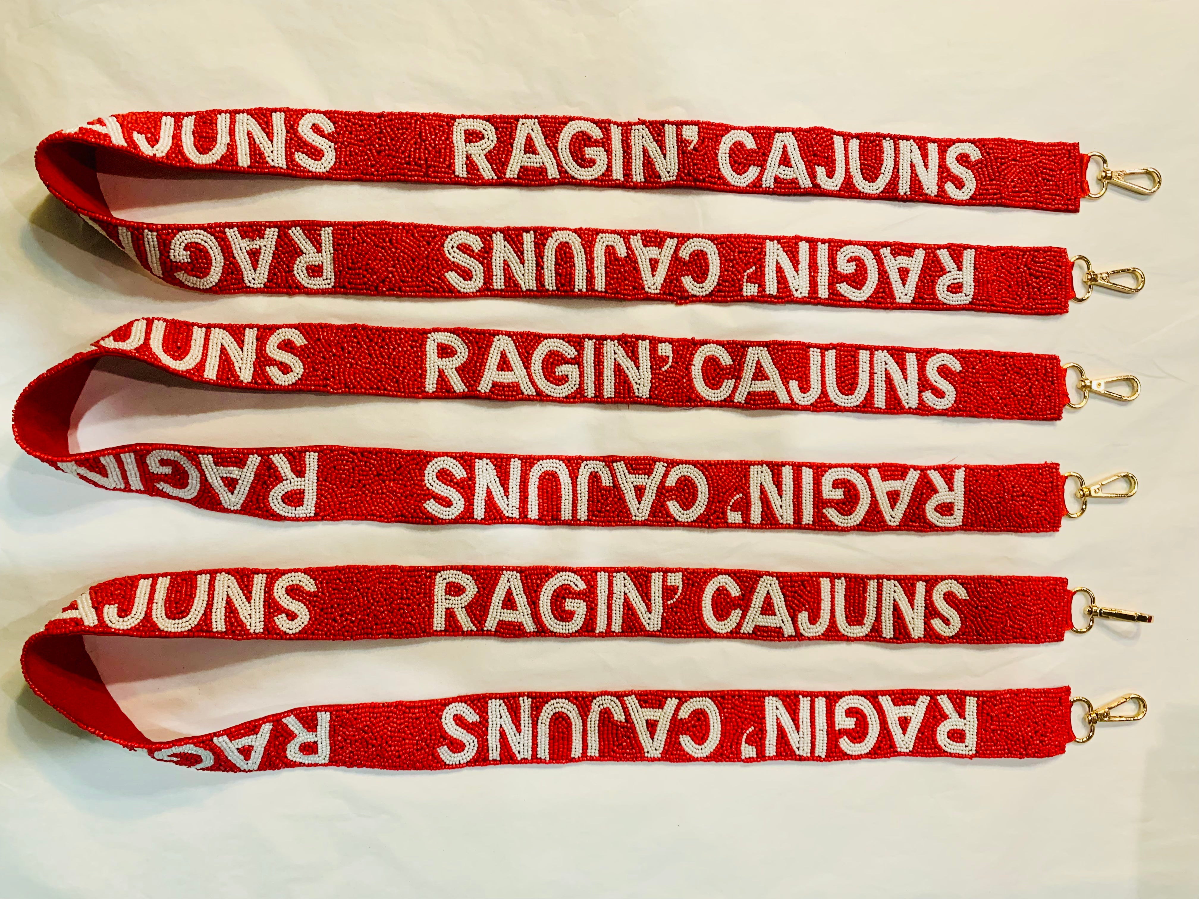 NCAA Collegiate Replacement Shoulder Bag Strap - University of Louisiana  Lafayette Ragin' Cajuns — Master Strap