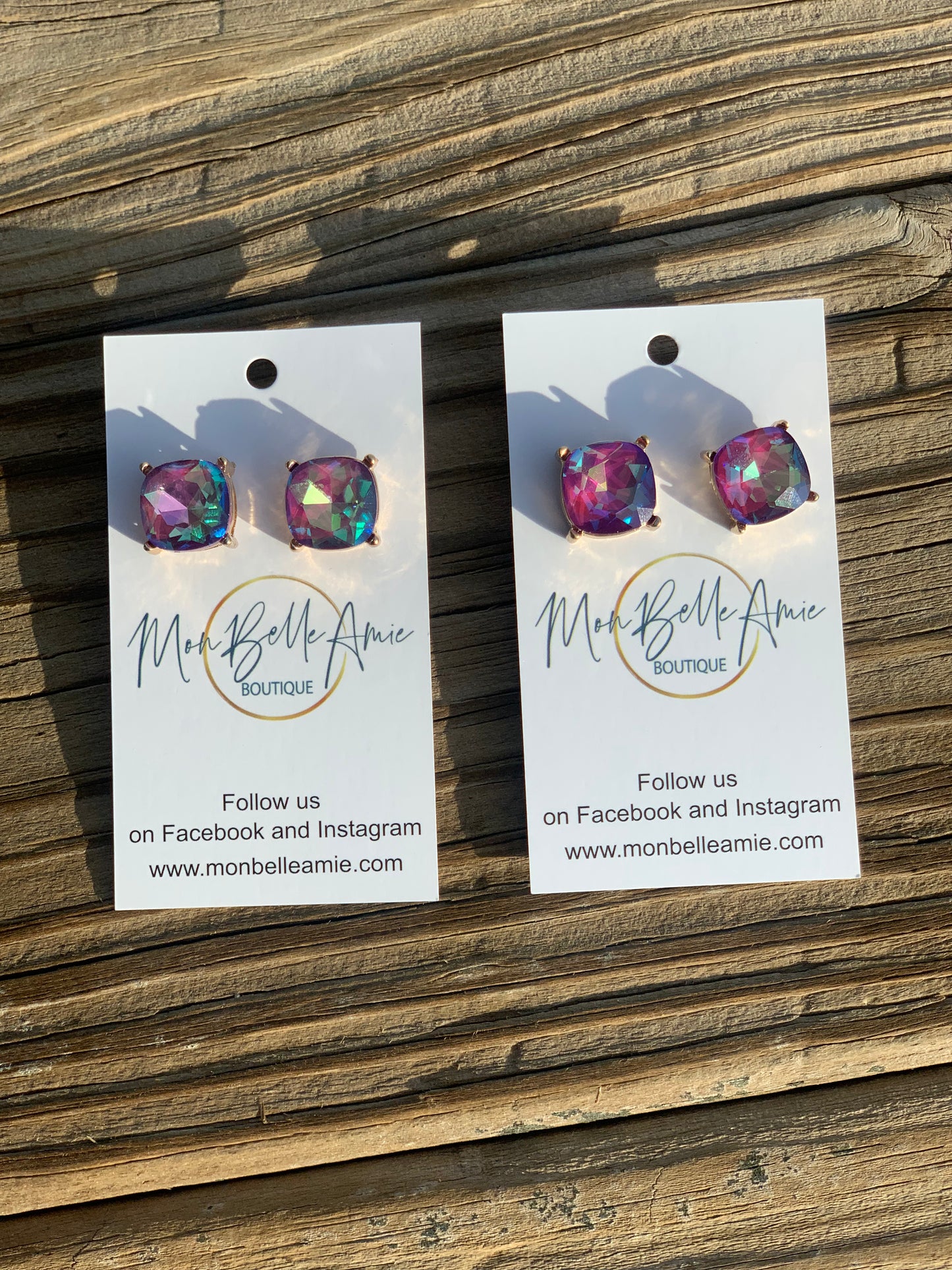 Sparkly Studs - 9/16 inch - various colors