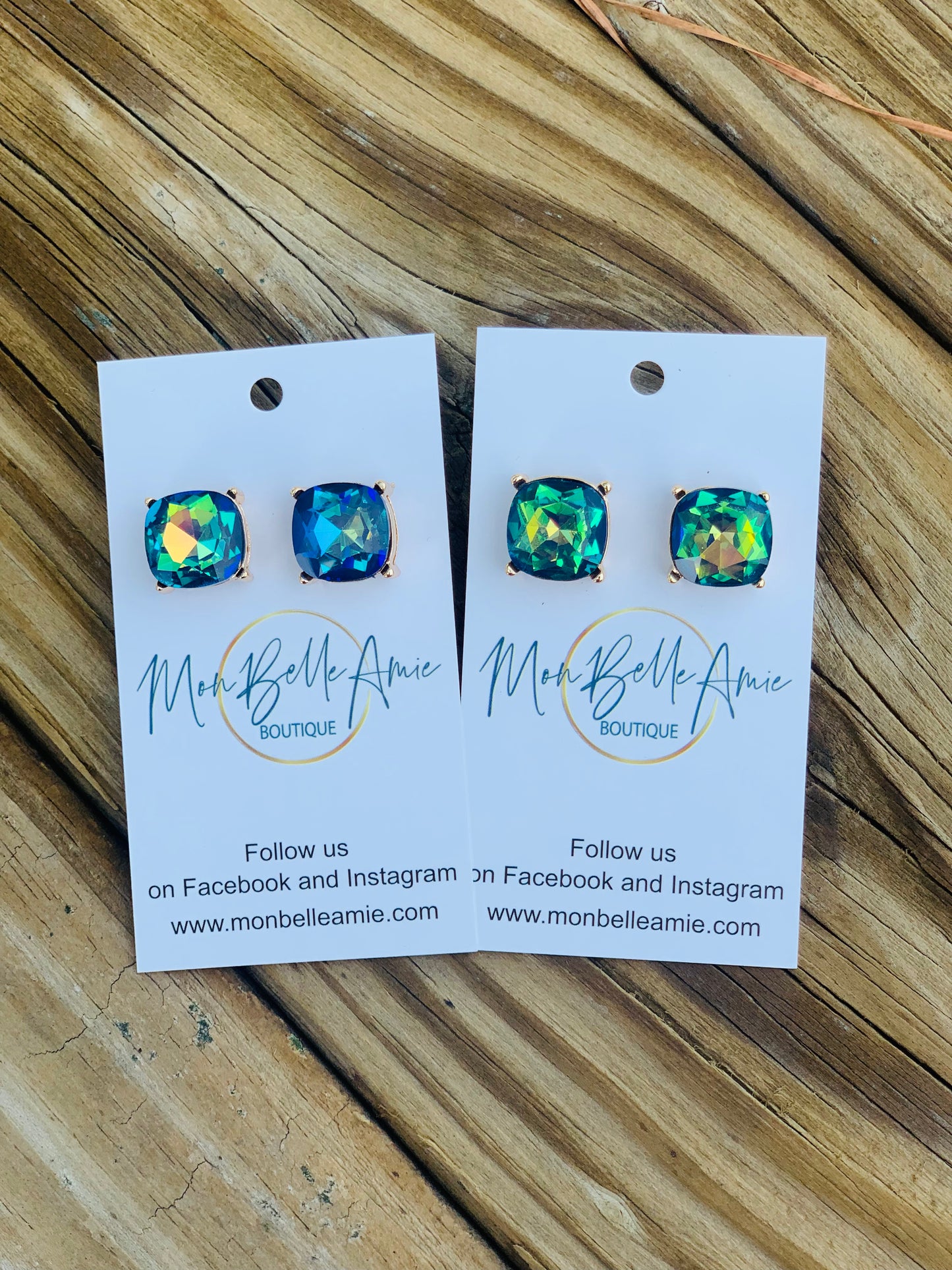 Sparkly Studs - 9/16 inch - various colors