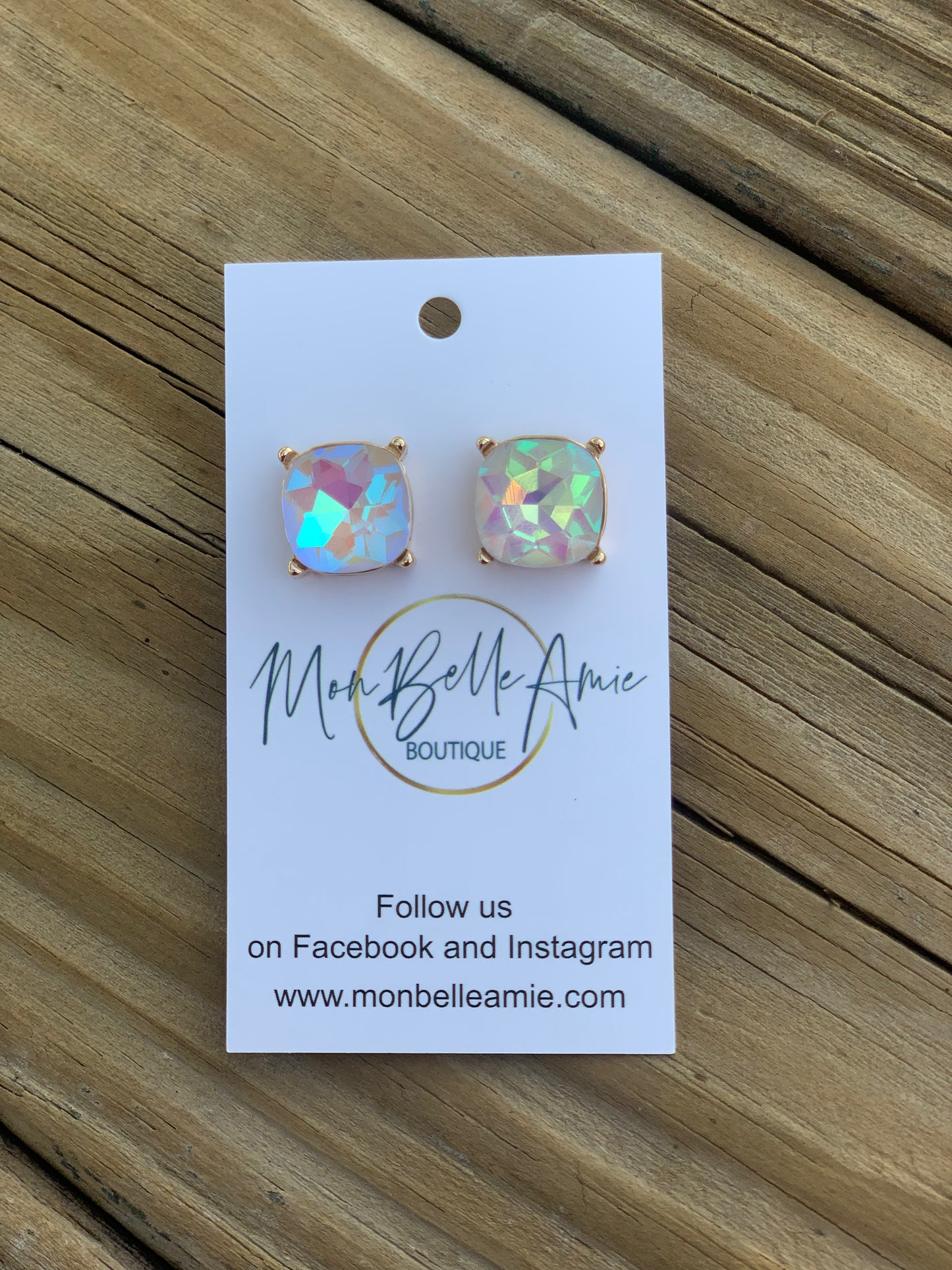 Sparkly Studs - 9/16 inch - various colors
