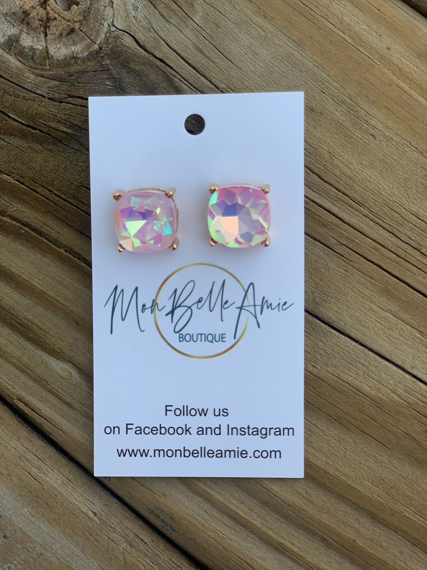 Sparkly Studs - 9/16 inch - various colors