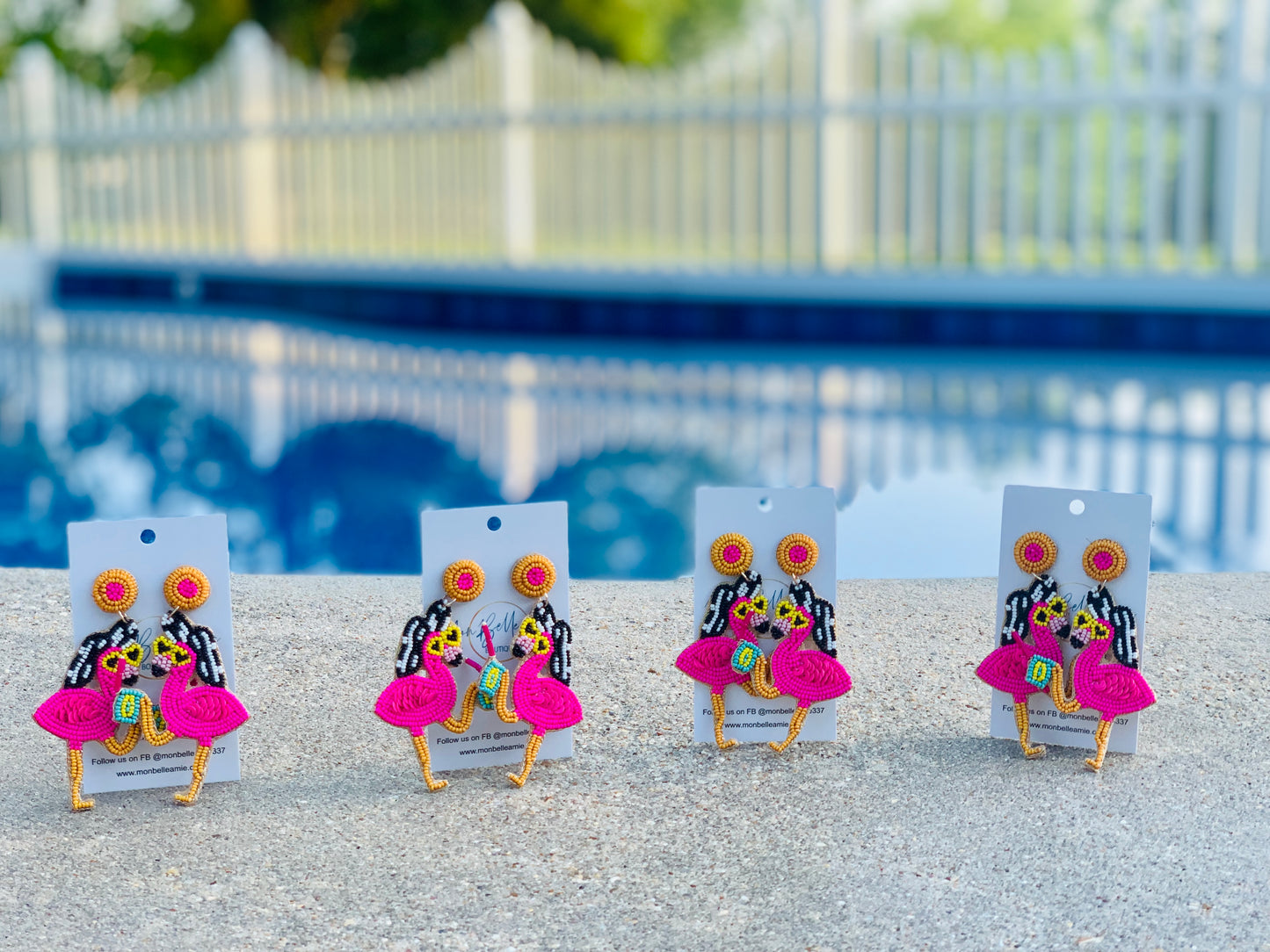 Summer vibes flamingo