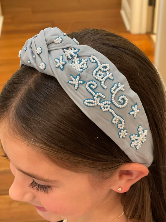 Let It Go Beaded Headband