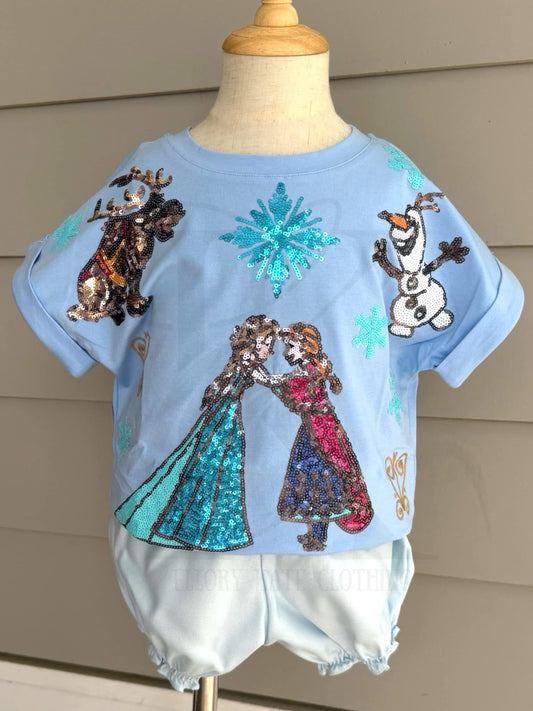 Let It Go Sequin Shirt - KIDS