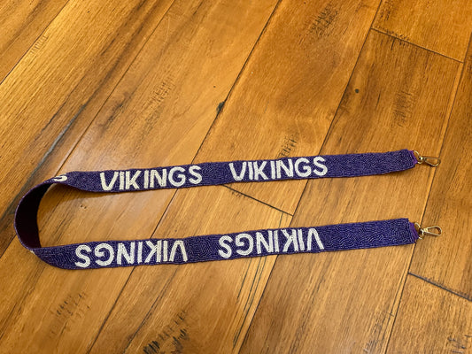 Vikings Beaded Purse Strap