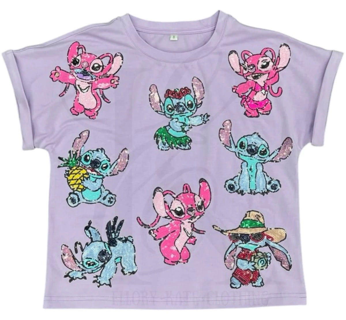 Ohana 626 Girl Sequin Shirt-KIDS