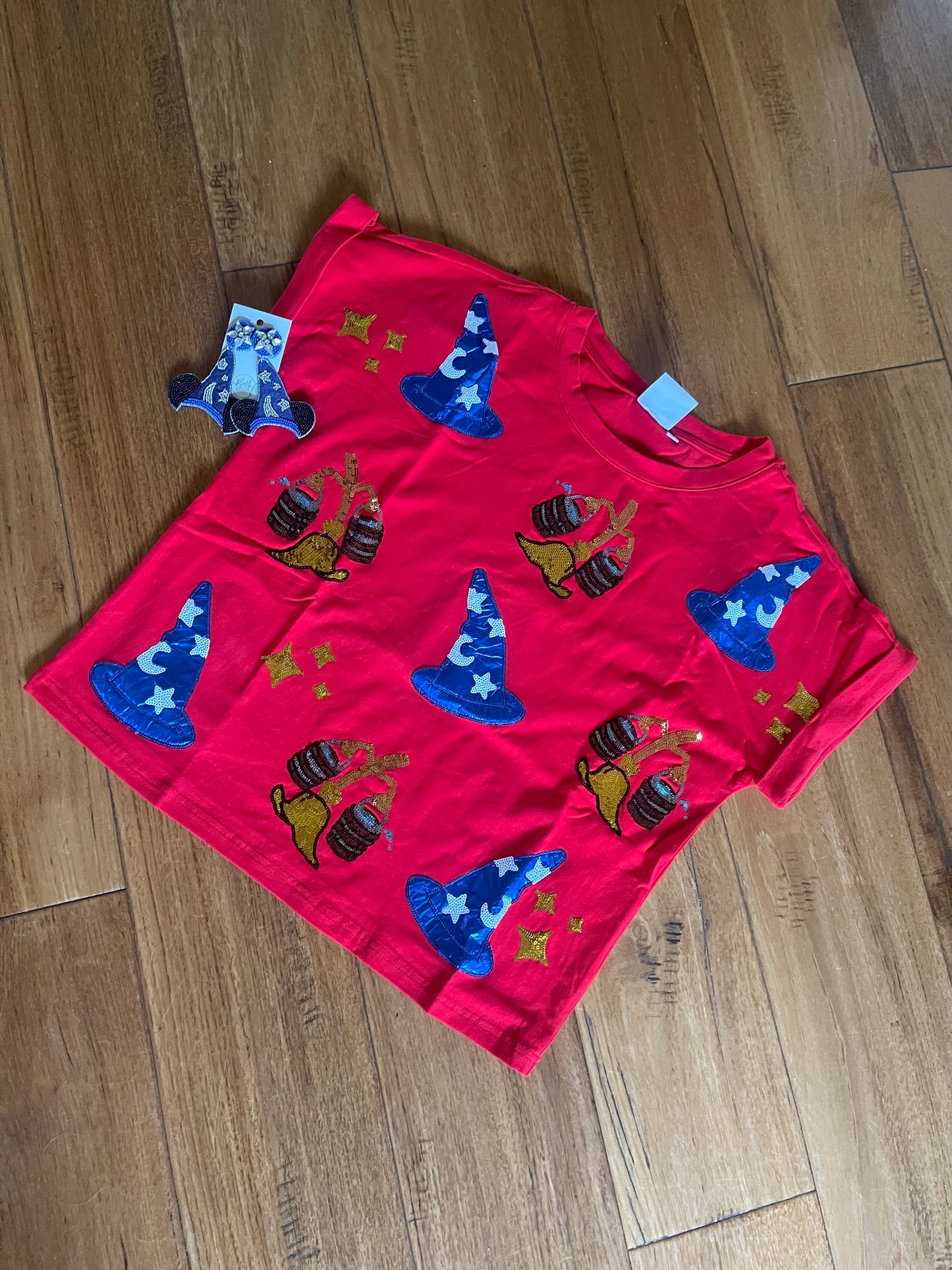 Magic Apprentice Sequin Tee - ADULT