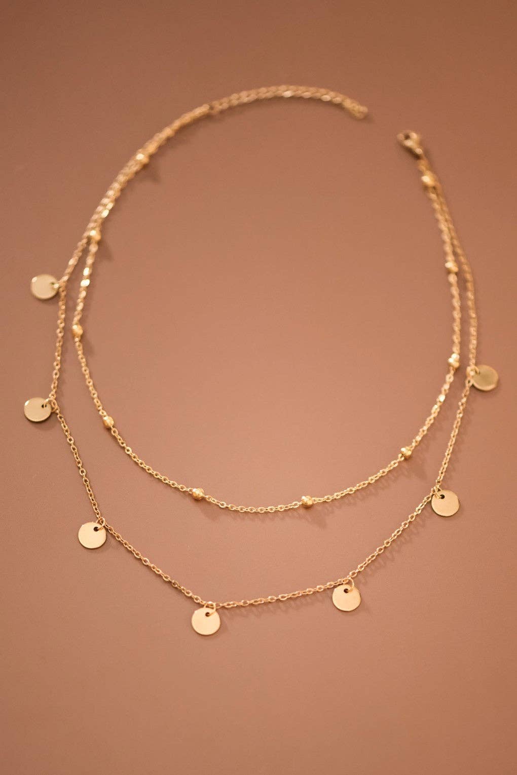 18K Gold PVD Plated Waterproof Stainless Steel Chain Necklace - 7920: S0OX3T7920