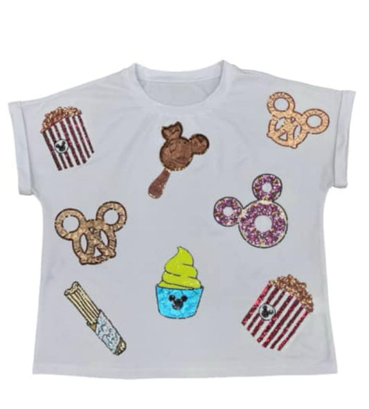 SNACKS Sequins - Tee - KIDS