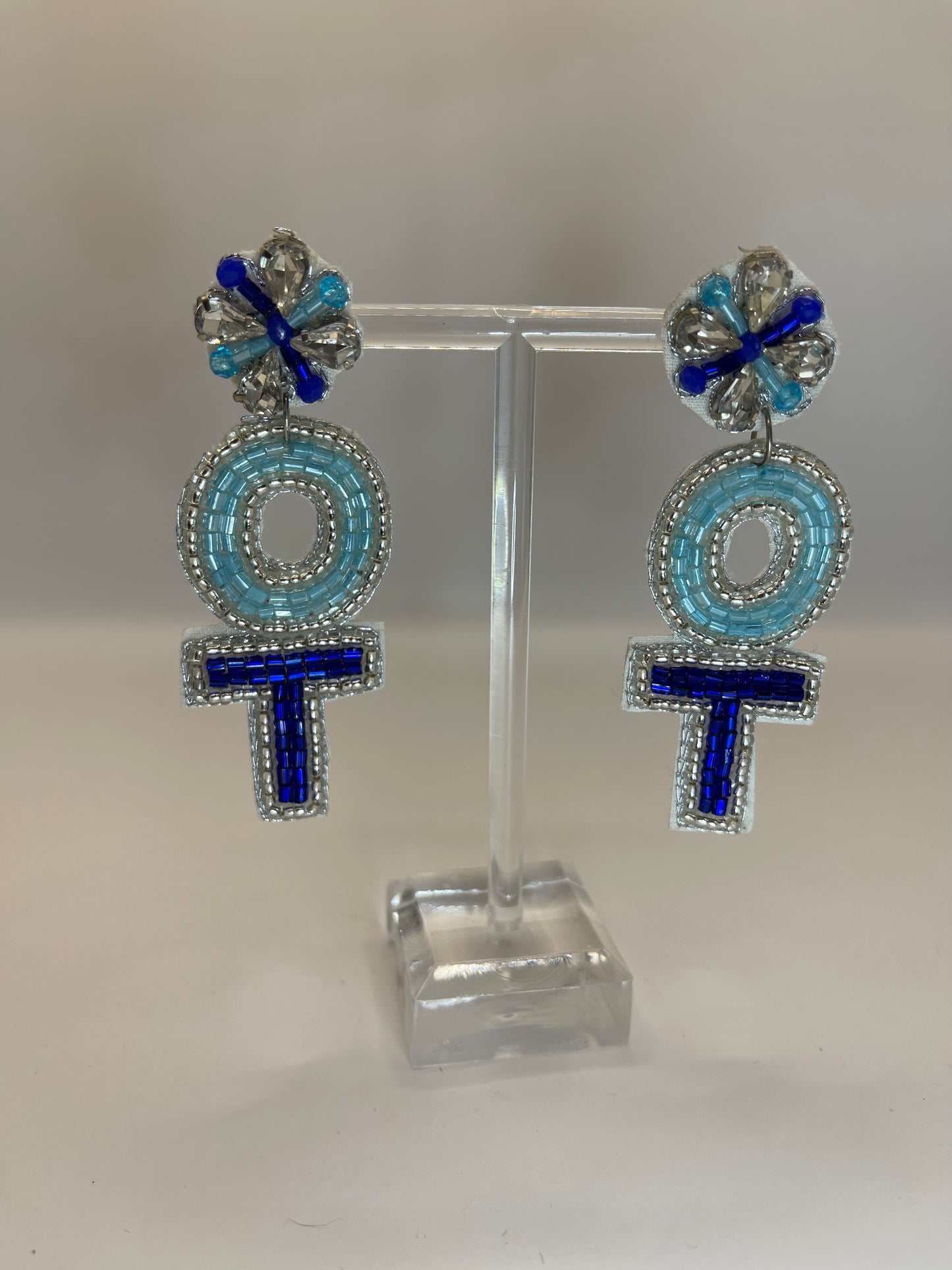 OT Occupational Therapist Beaded Earrings