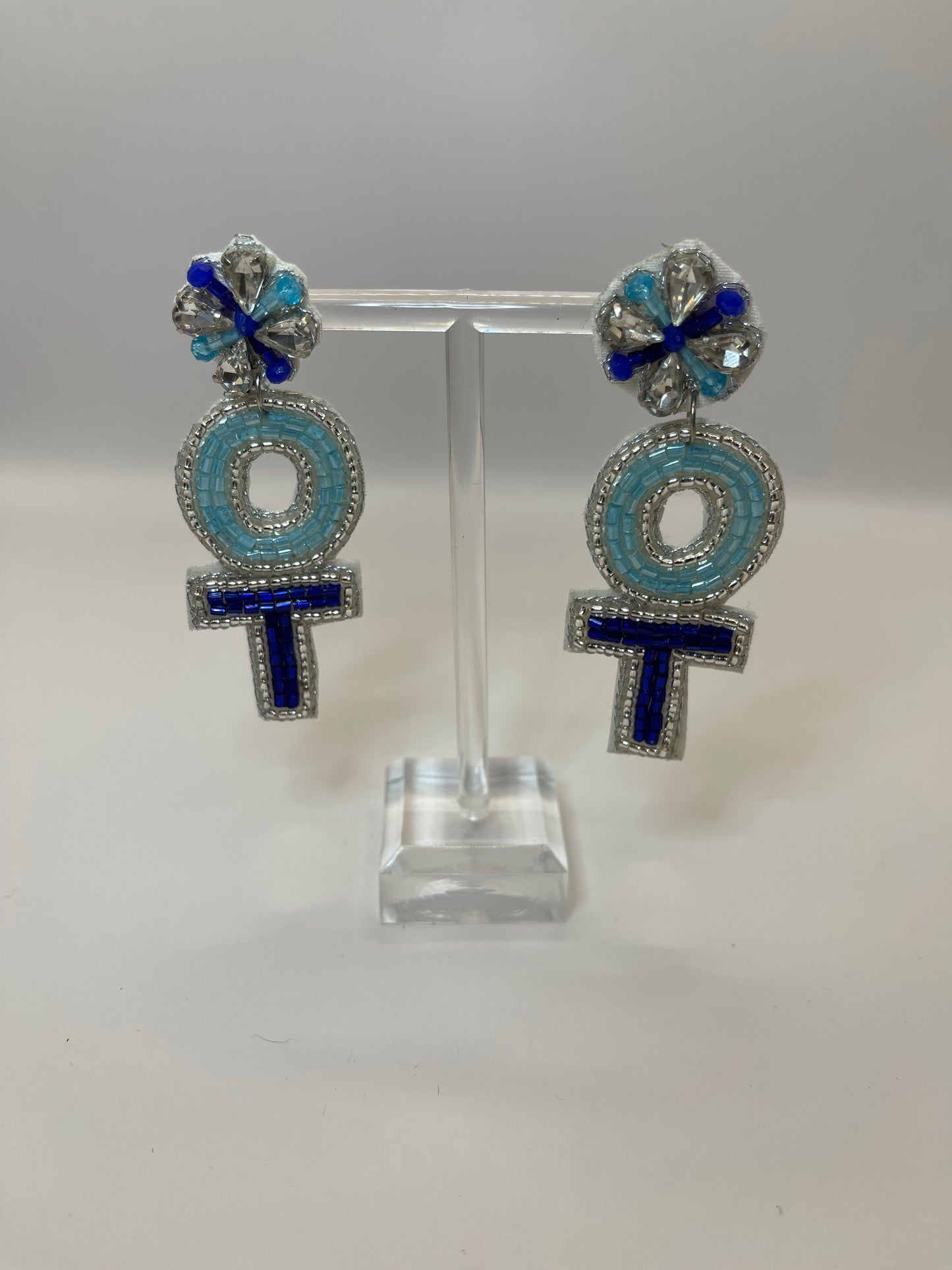 OT Occupational Therapist Beaded Earrings