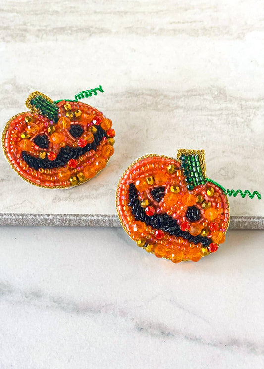 Jack-O’-Lantern Earrings