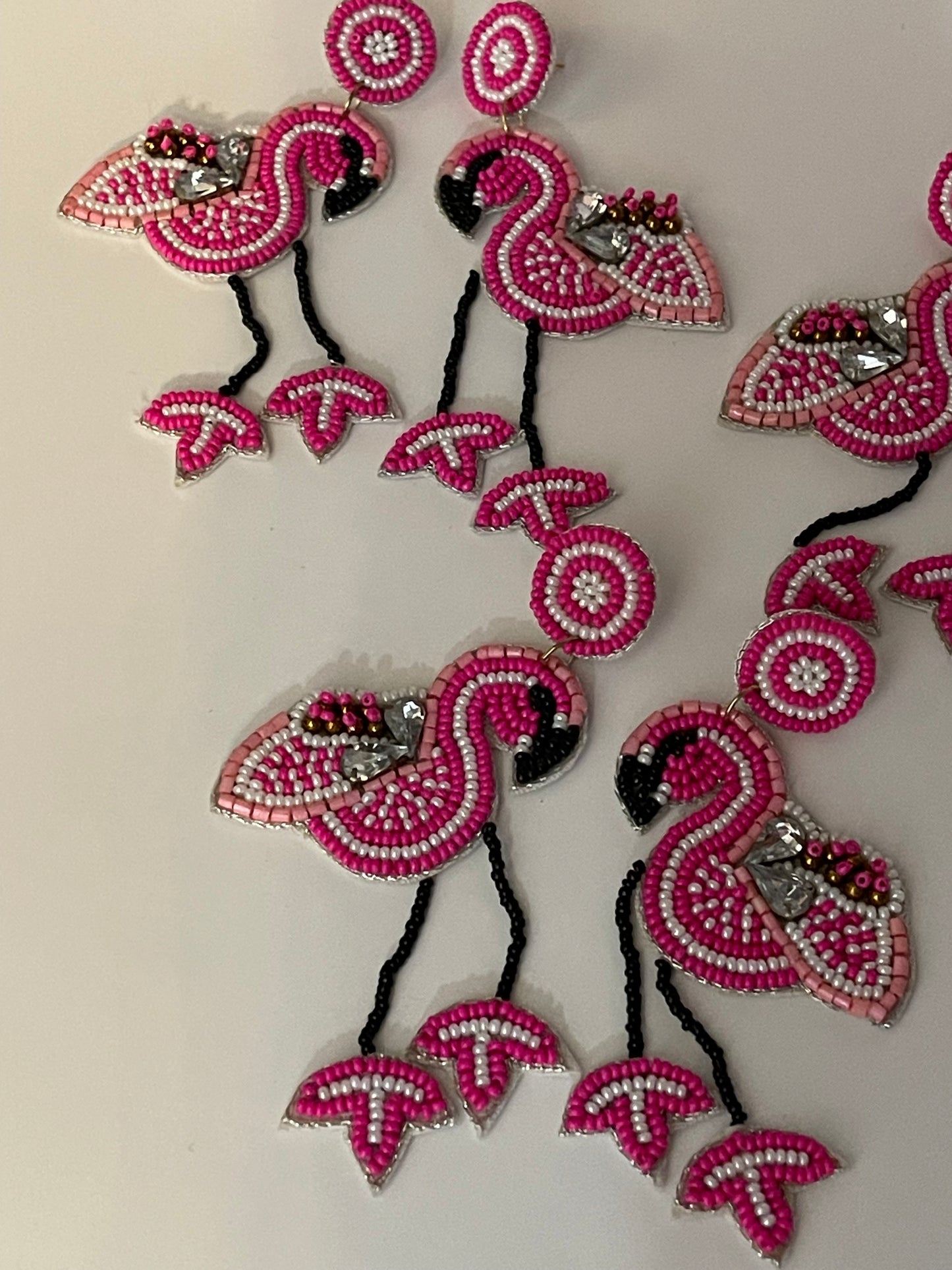 Walking Flamingo Earrings