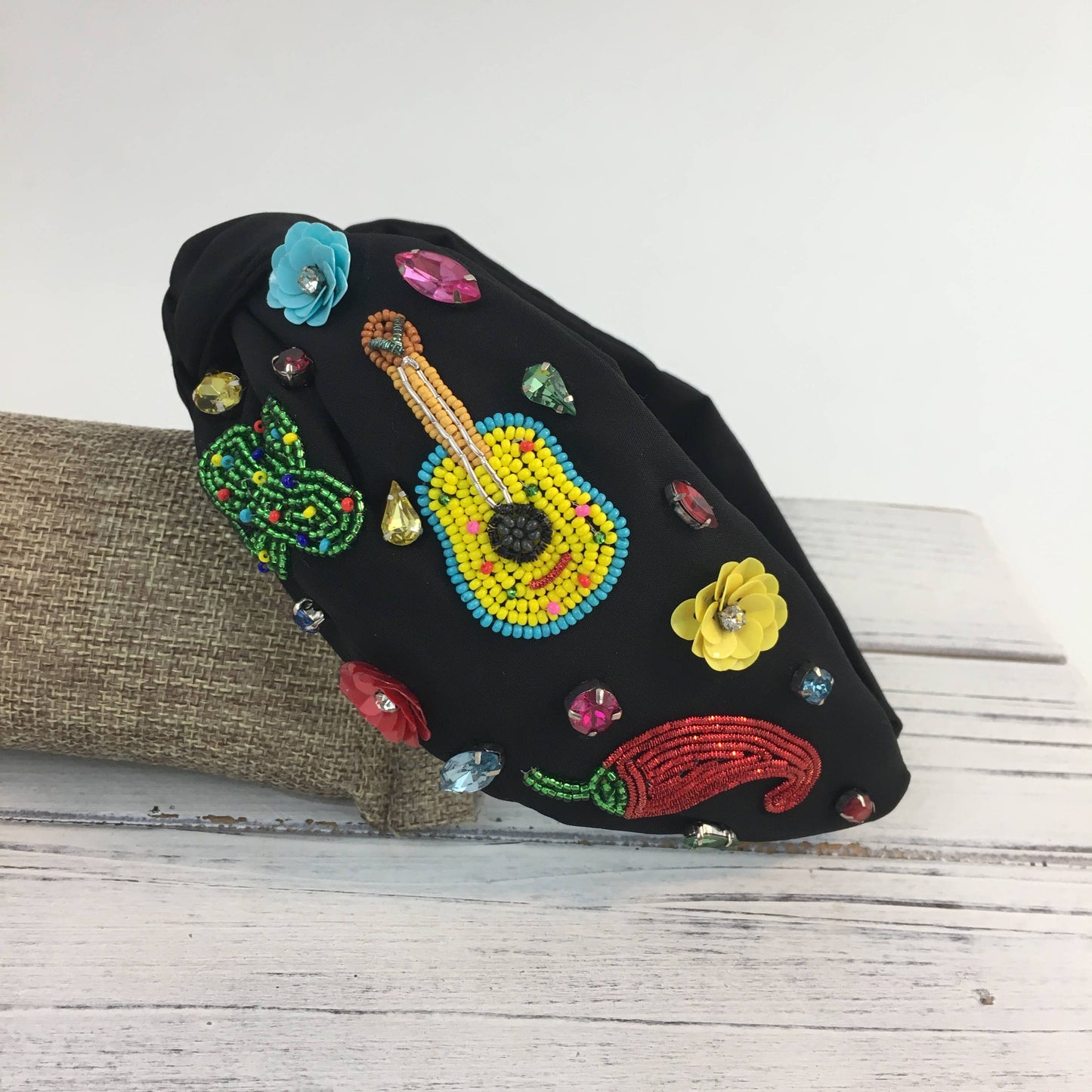 Spicy Cinco Top Knot Headband