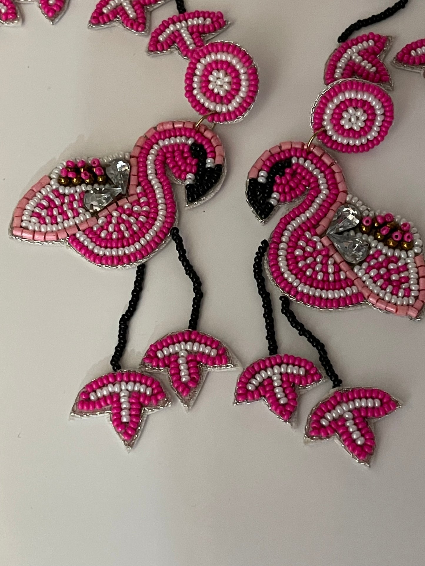 Walking Flamingo Earrings