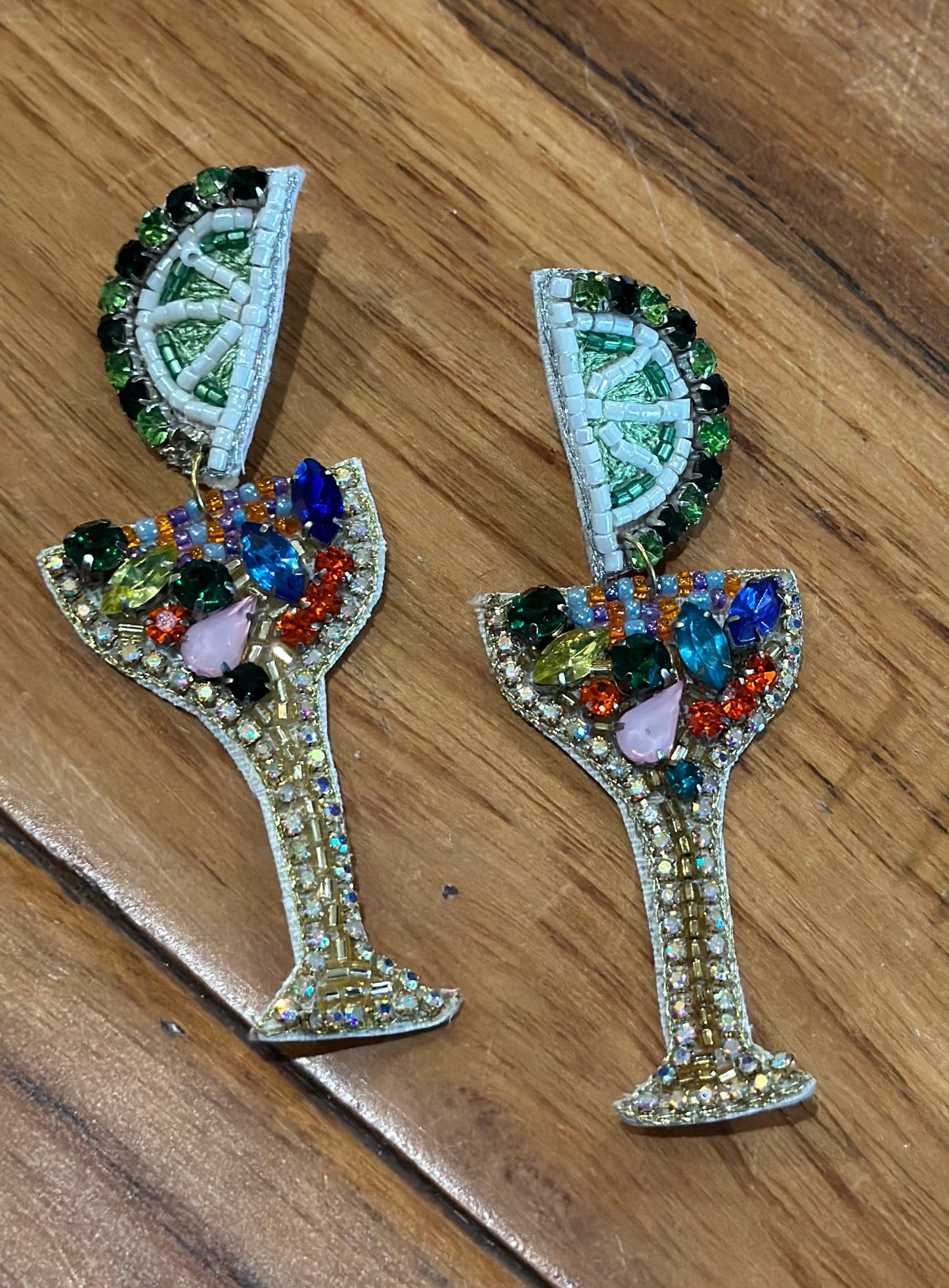 Colorful  Margarita Earrings