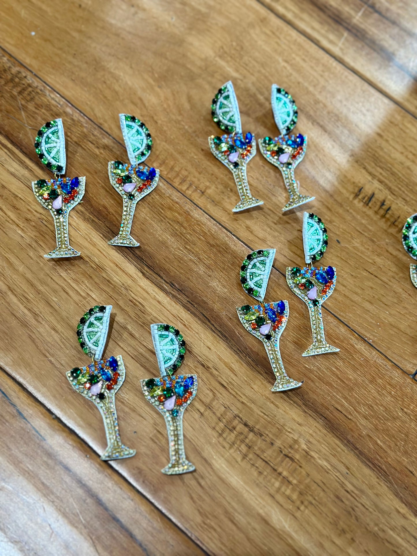 Colorful  Margarita Earrings