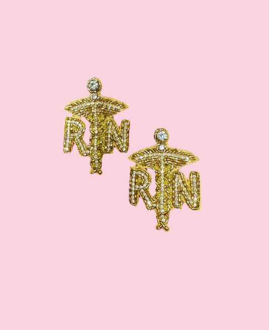 Nurse RN Earrings