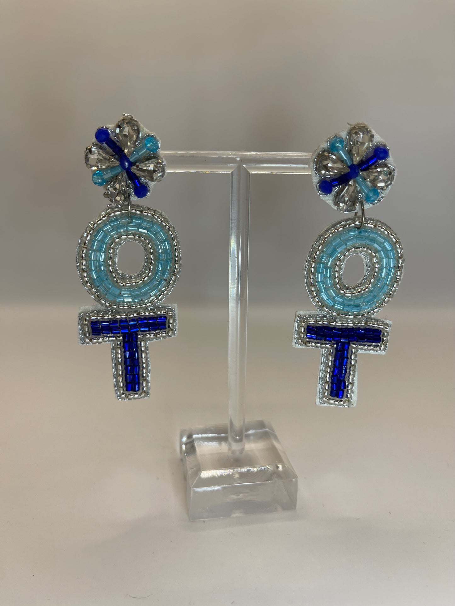 OT Occupational Therapist Beaded Earrings