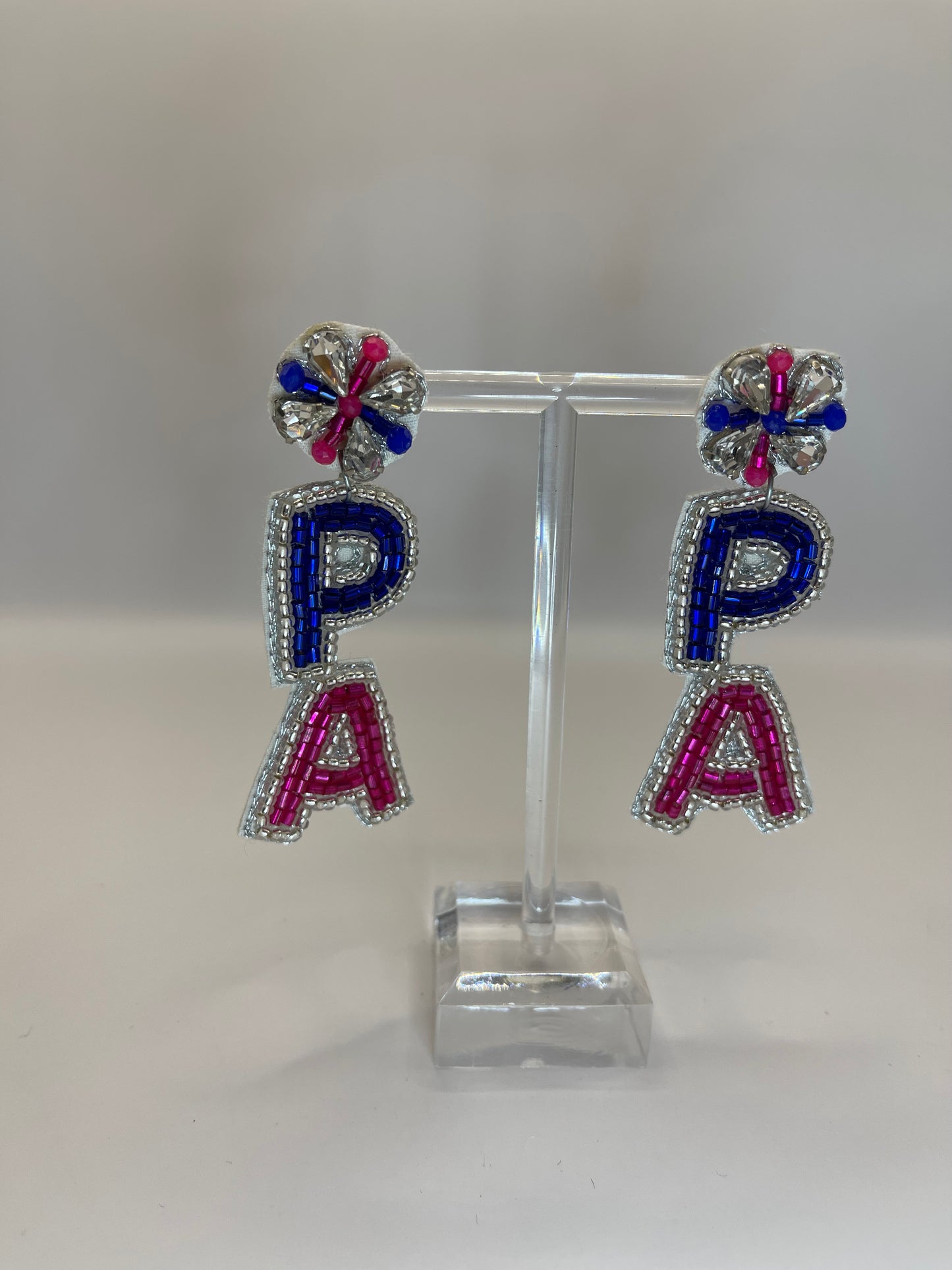 PA Physician’s Assistant Beaded Earrings