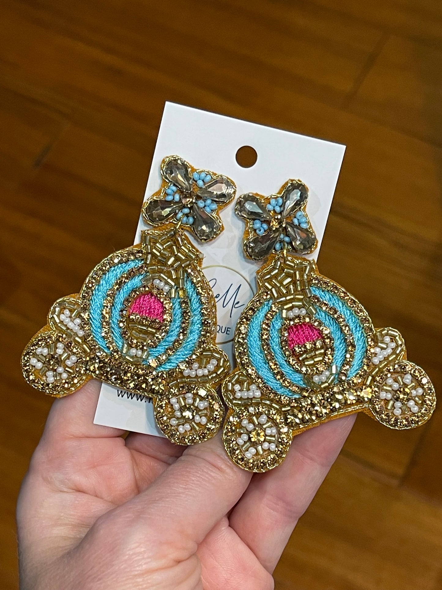 Princess Carriage Earrings - MBA Exclusive