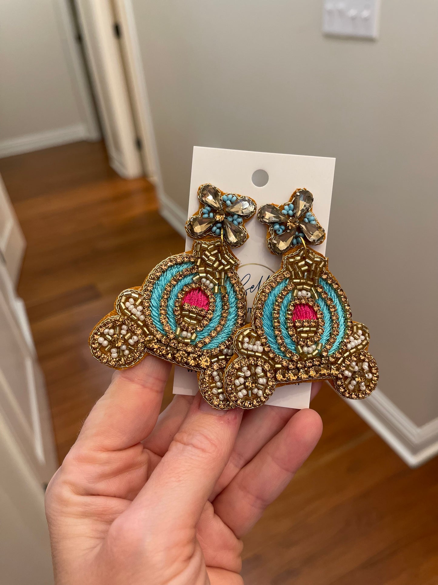 Princess Carriage Earrings - MBA Exclusive