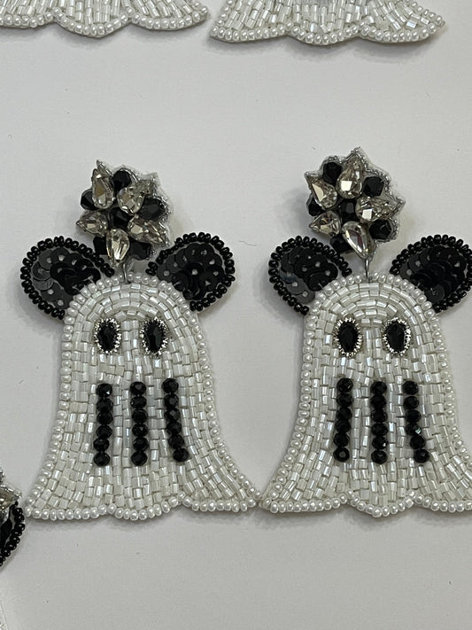 Boo-tique Mouse Ghost Earrings