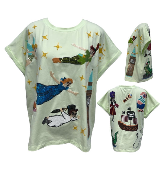 Flying Peter Sequin Shirt-Adult