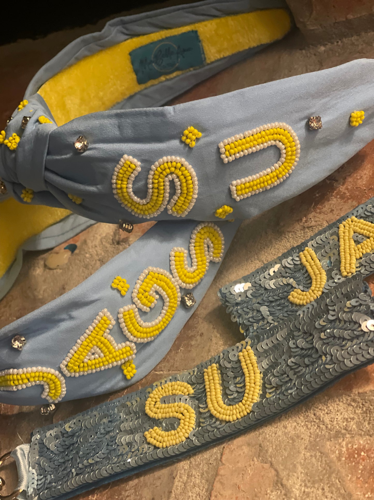 Southern (SU) Jags Beaded Headband