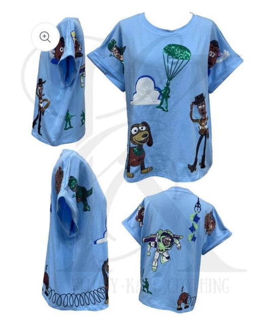 Toy Land Sequin Shirt-Adult