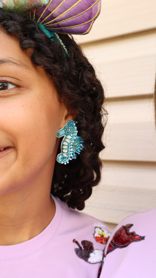Seahorse Studs