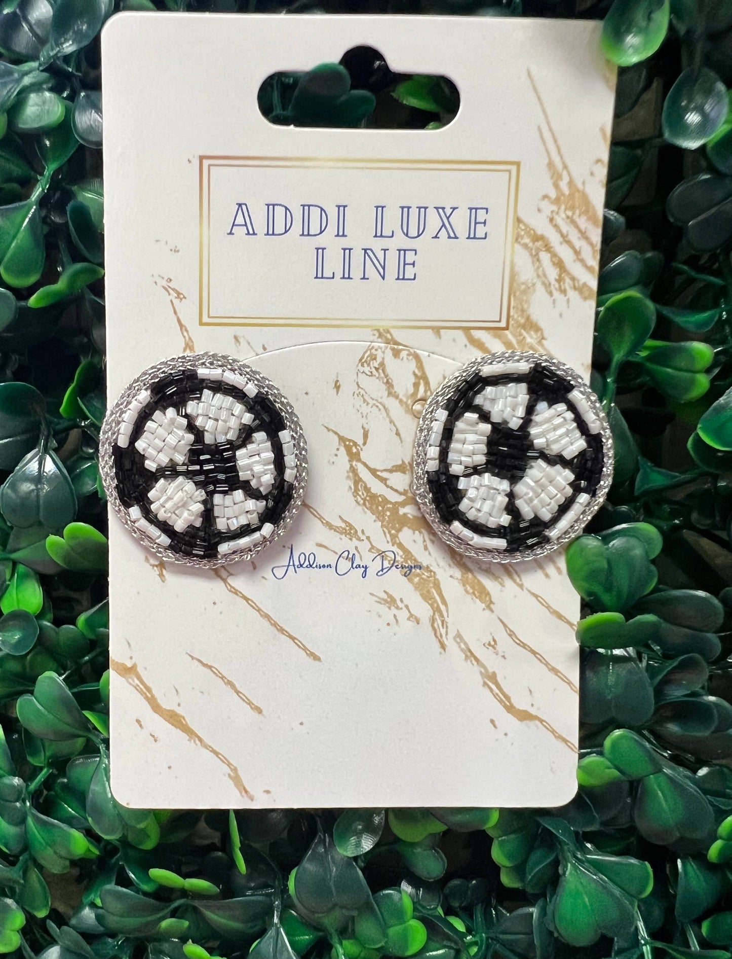 Soccer Luxe Studs