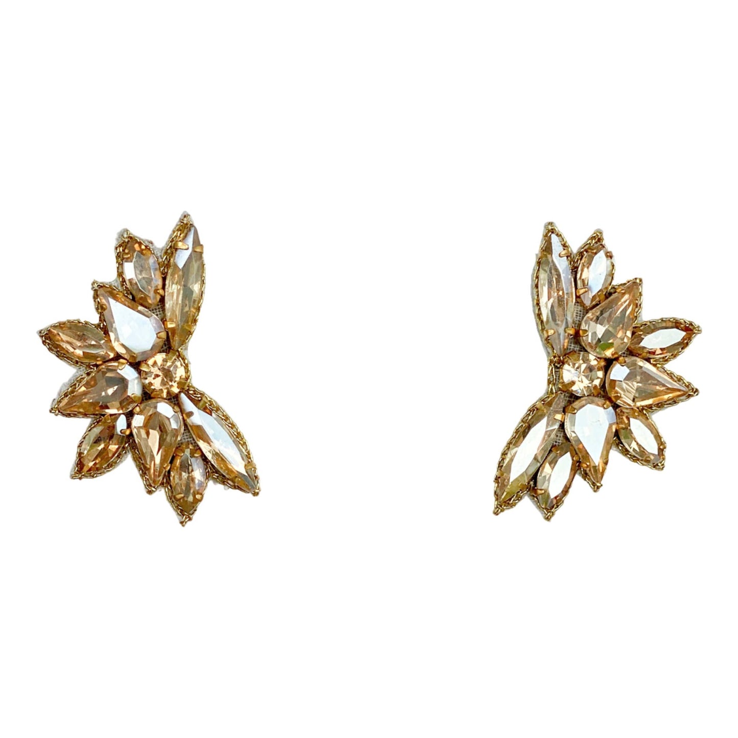 Lumiere Stud Earrings - Champagne