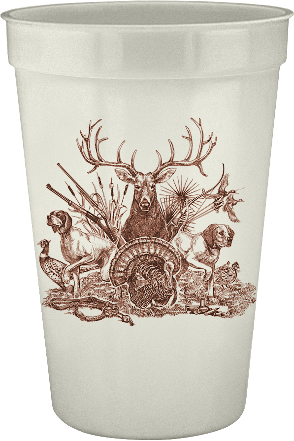 On The Hunt 16oz Pearlized Cups