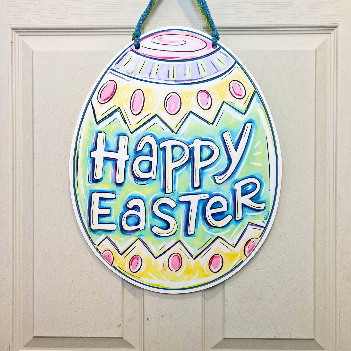 Happy Easter Egg Door Hanger