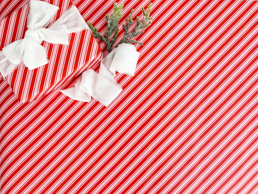 Candy Stripe Wrapping Paper - Single Roll