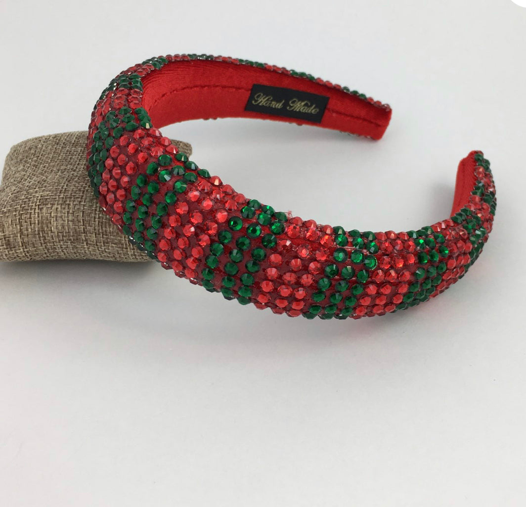 Christmas Rhinestone Headband