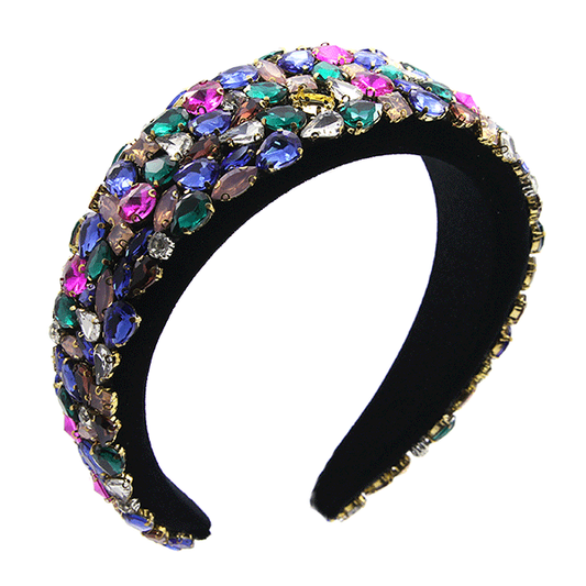 Multicolored Gemstone Headband