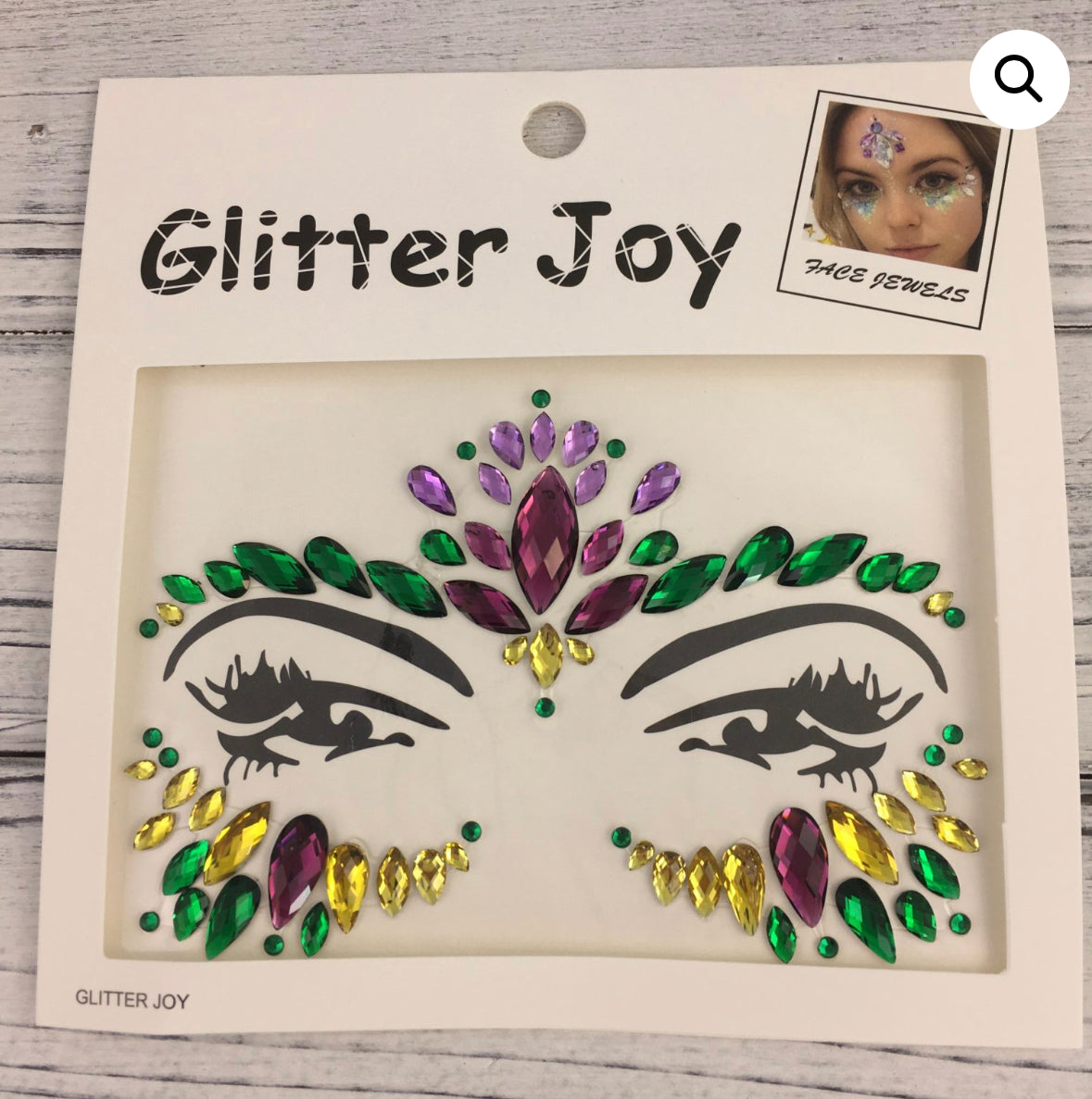 Mardi Gras Face Jewels #3