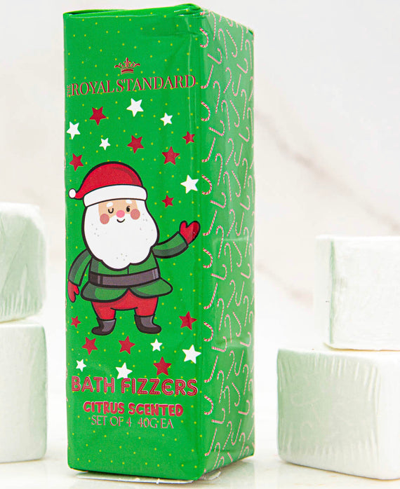 Cheerful Santa Bath Fizzers