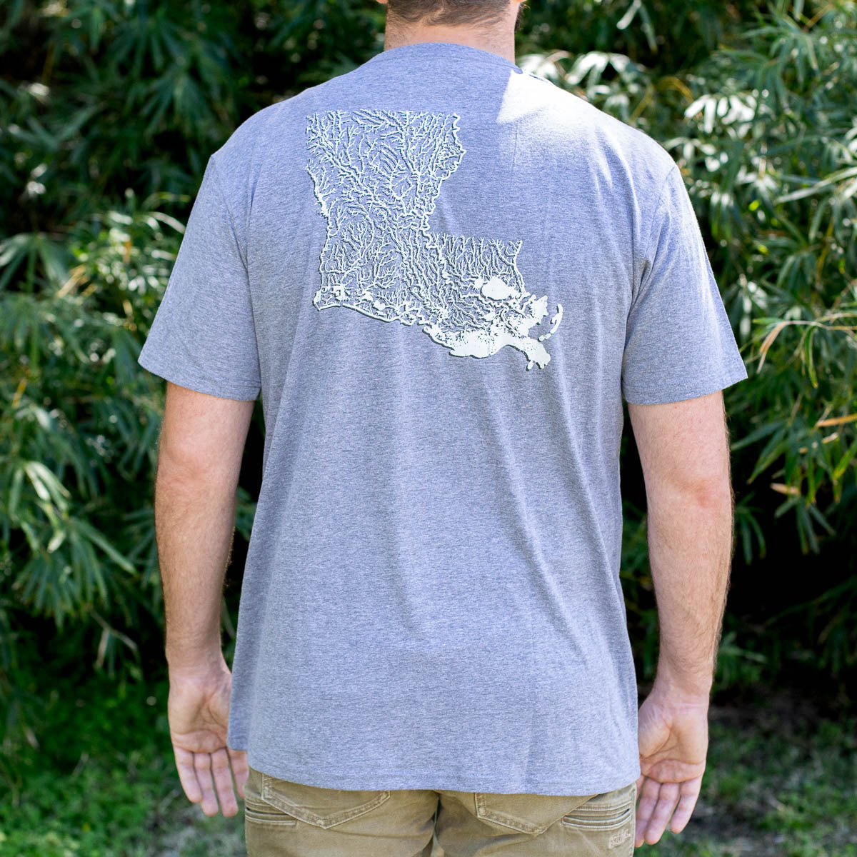 Men’s Louisiana Waterways Crew Neck T-shirt