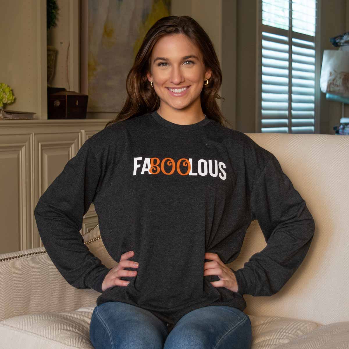 Faboolous Long Sleeve Crew Neck T-shirt