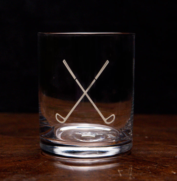 13oz Golf Rocks Glass Gift Set