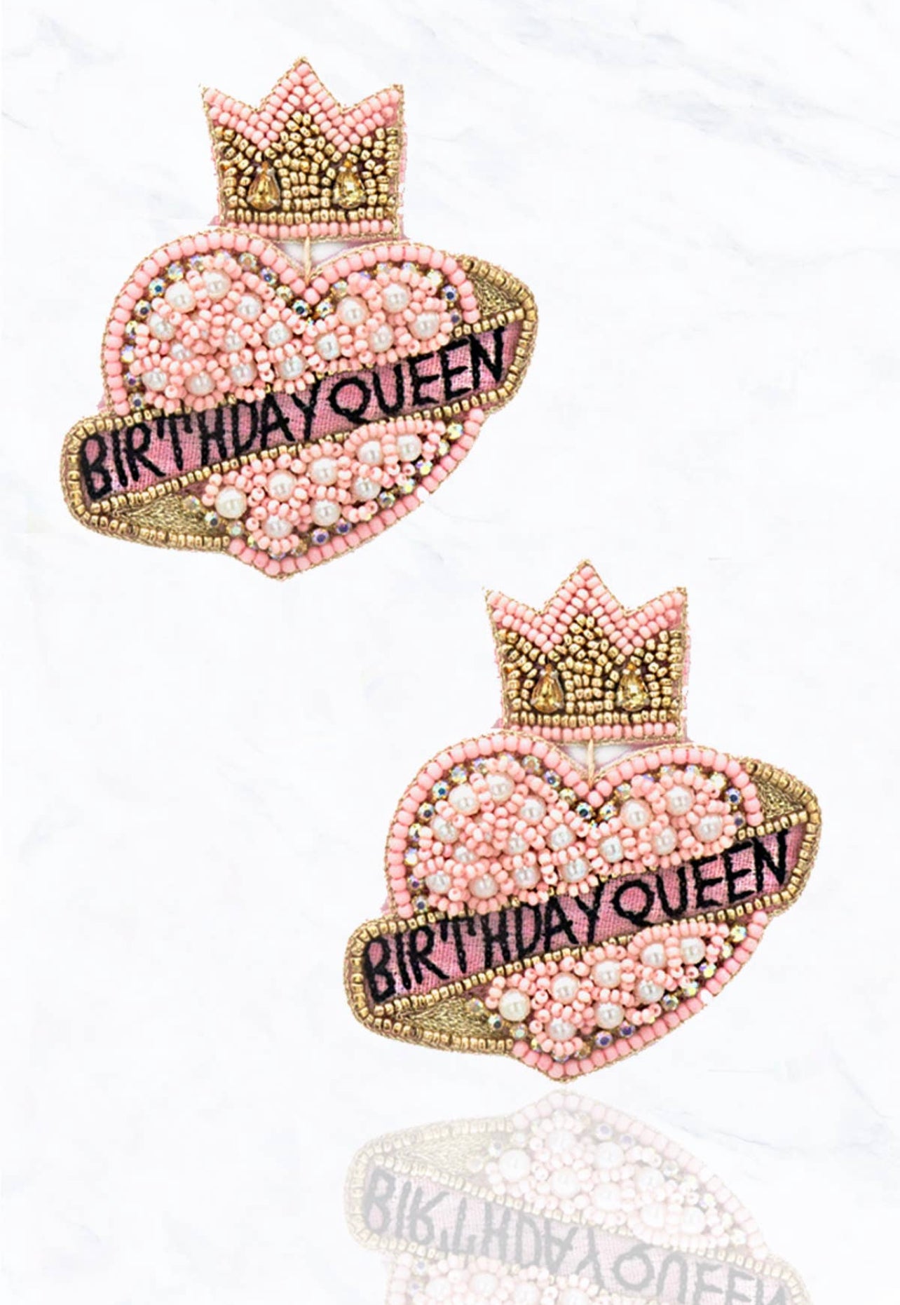 Birthday Queen Earrings