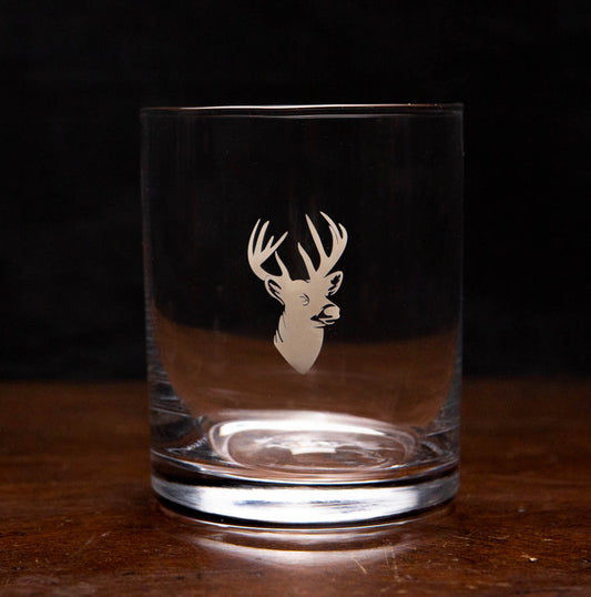 13oz Deer Rocks Glass Gift Set