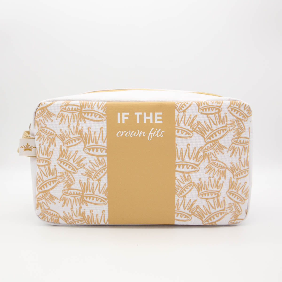 If the Crown Fits Cosmetic Bag